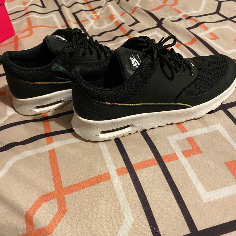 Nike Black and White Air Max Sneakers